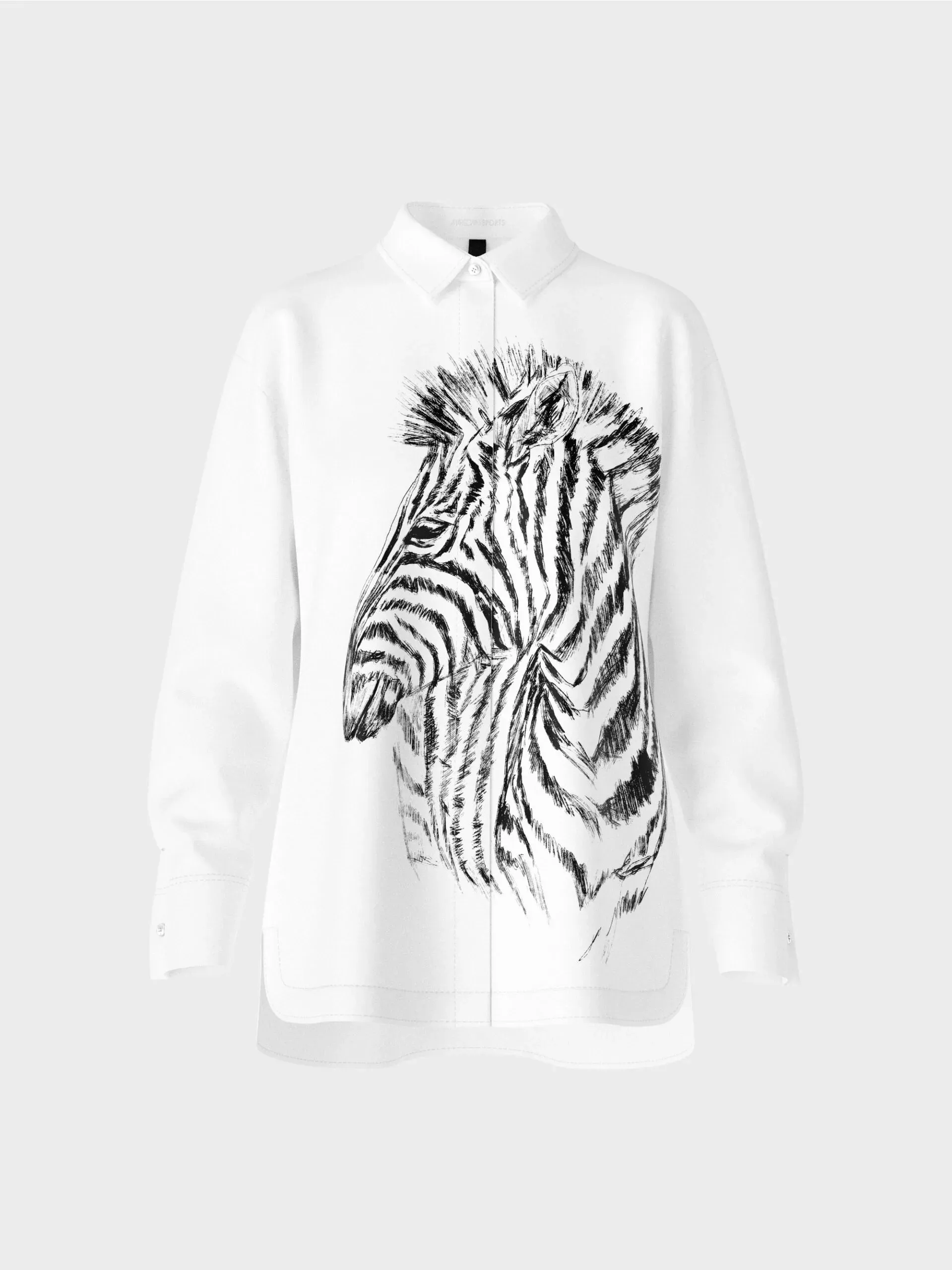 Marc Cain Sports bluse med zebraprint 4