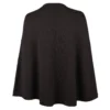 Stenstroems Mary Dark Brown Merino Cape 1