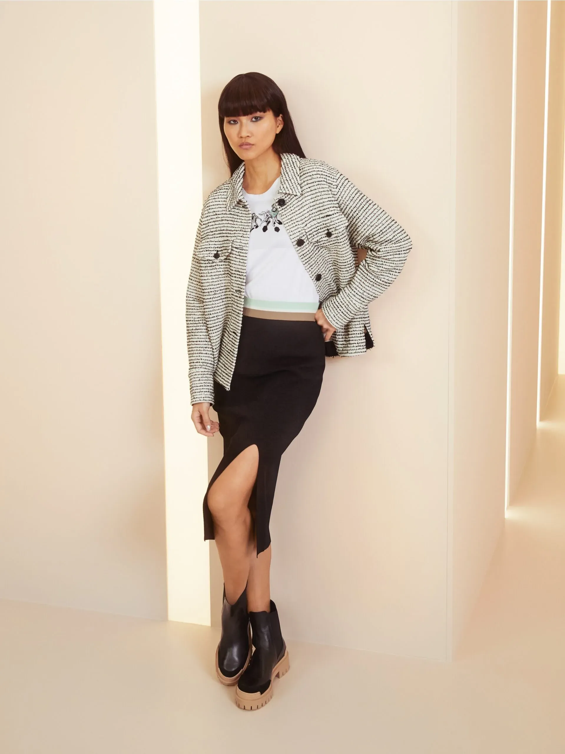 Marc Cain Collections T shirt med dalmatiner print 4