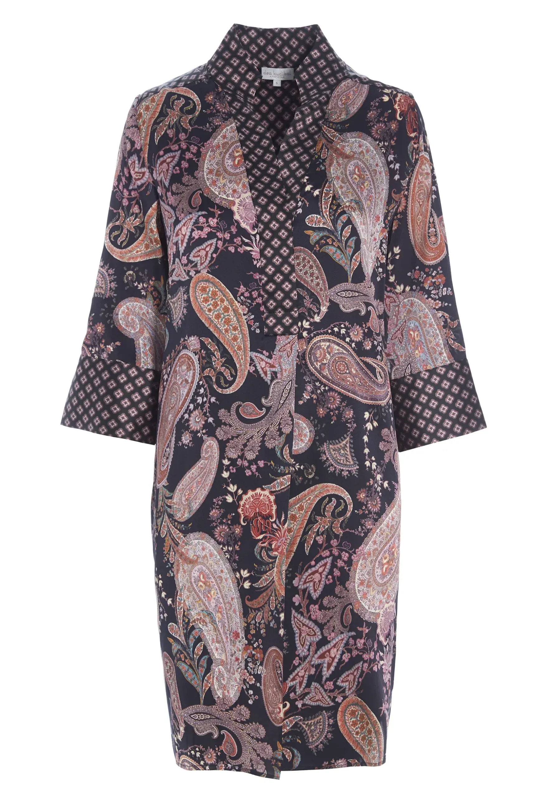 Dea Kudibal KAMILLE Paisley Space silkekjole 3