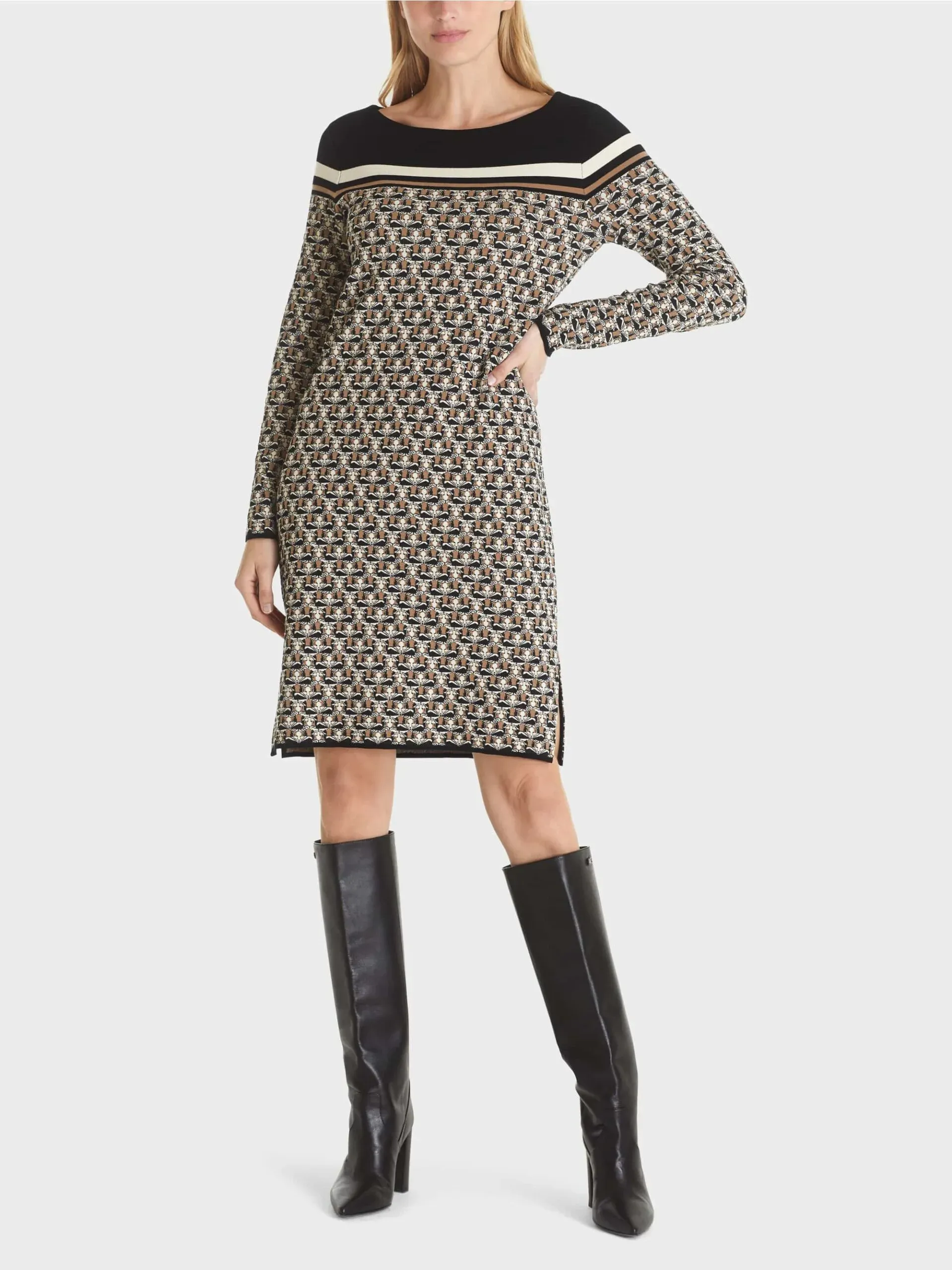 Marc Cain kjole i Stretch Viscose