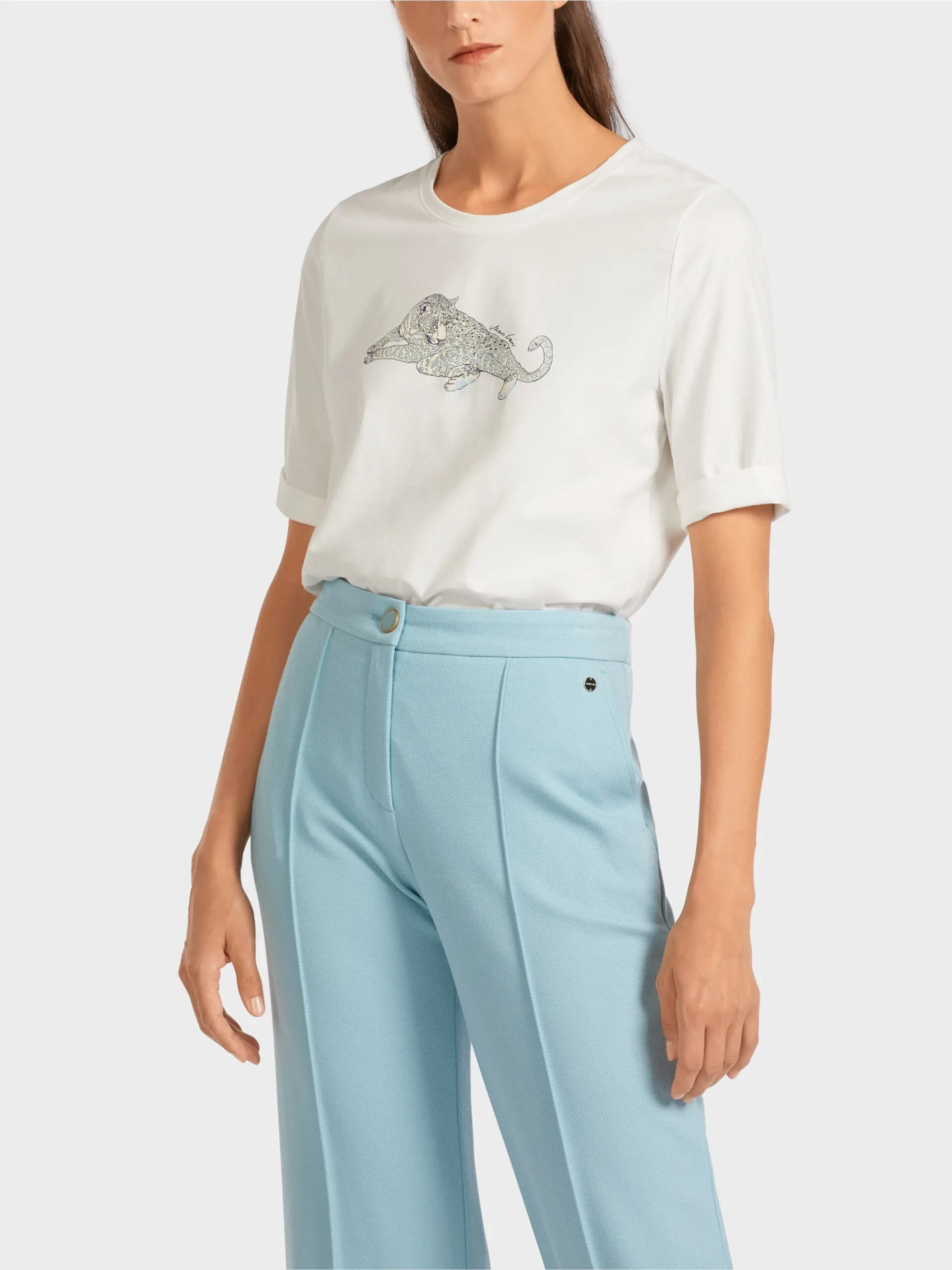 Marc Cain Collections T shirt i bomuld 4