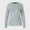 Marc Cain Collections printed bomulds bluse 3