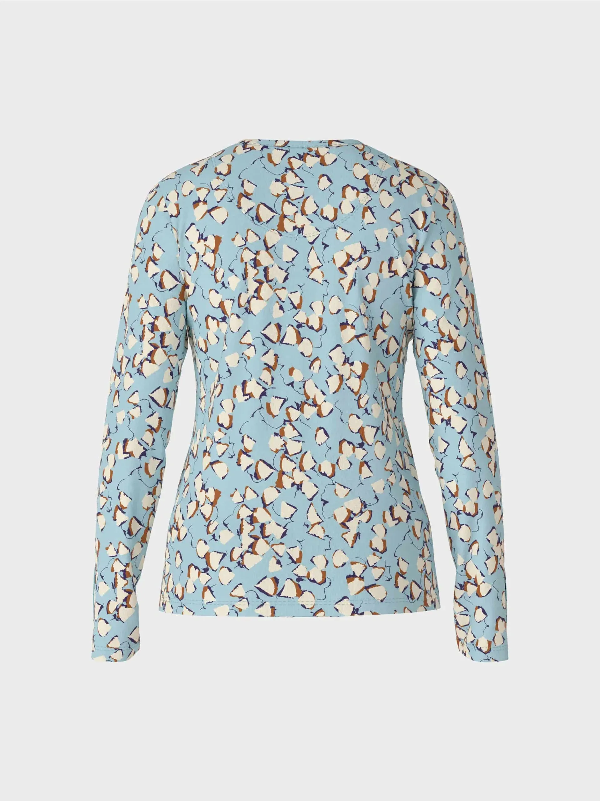Marc Cain Collections printed bomulds bluse 4