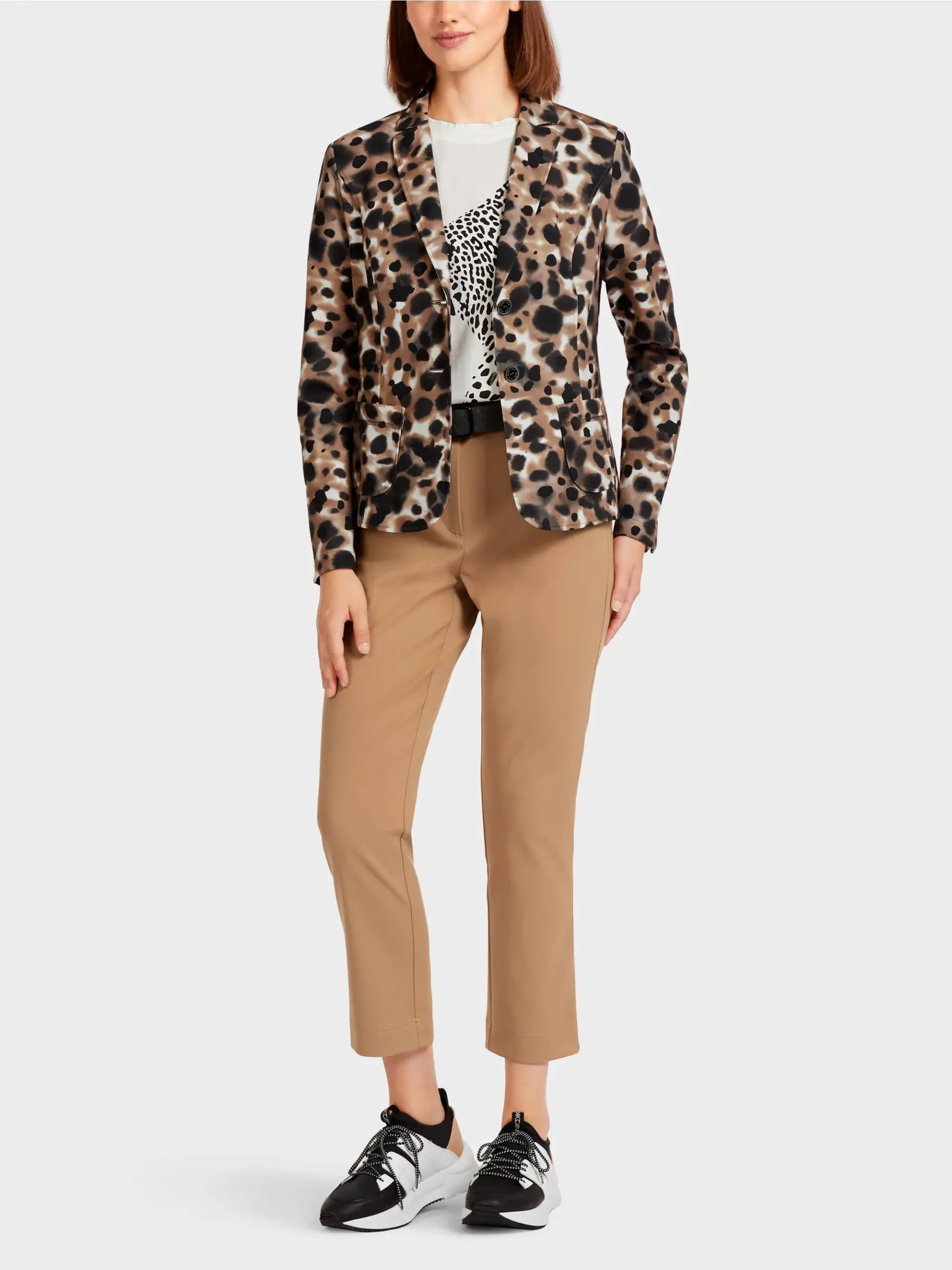 Marc Cain Sports Blazer i leopard moenster