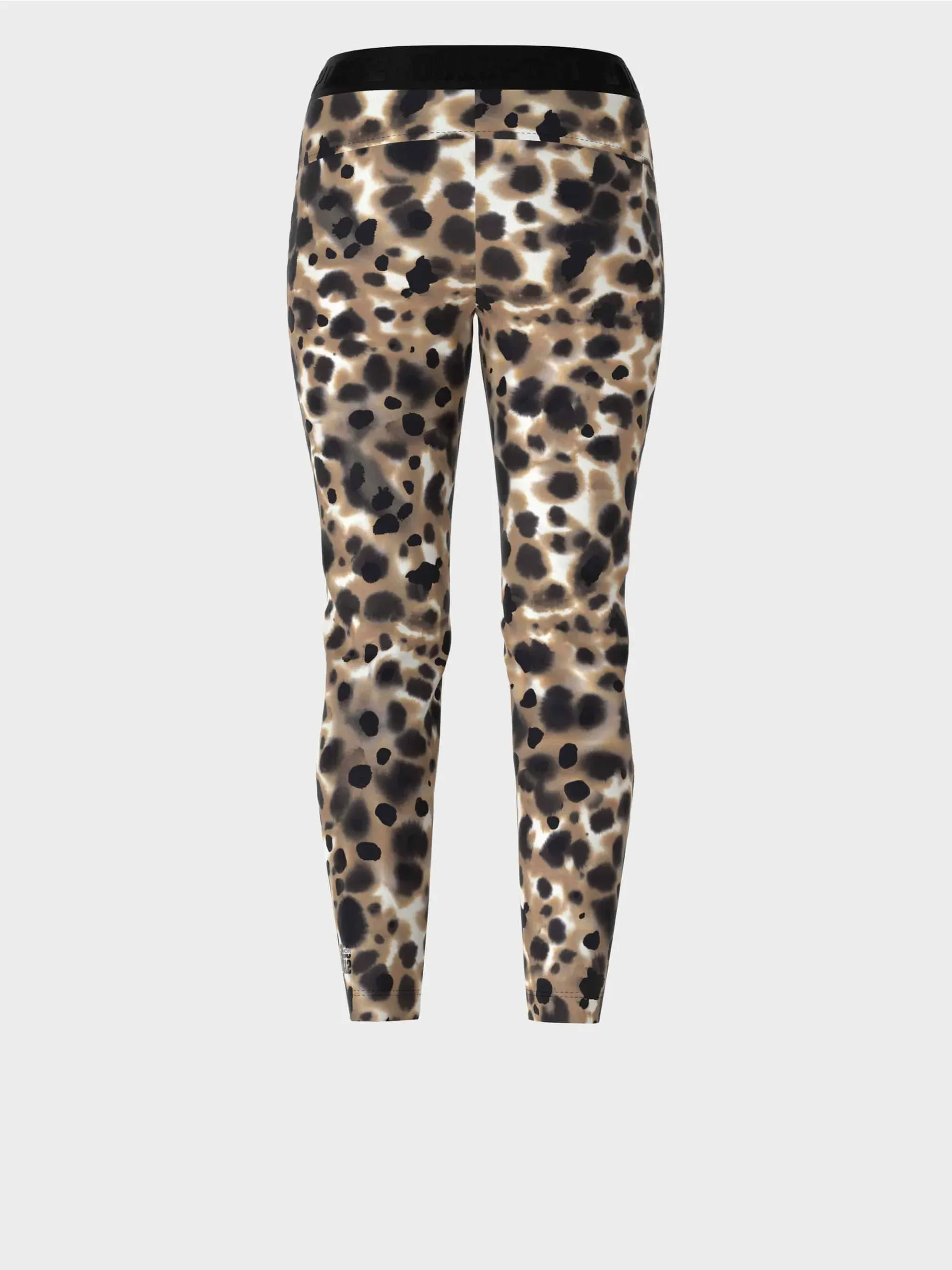 Marc Cain Sports elastiske bukser i leopard moenster 4