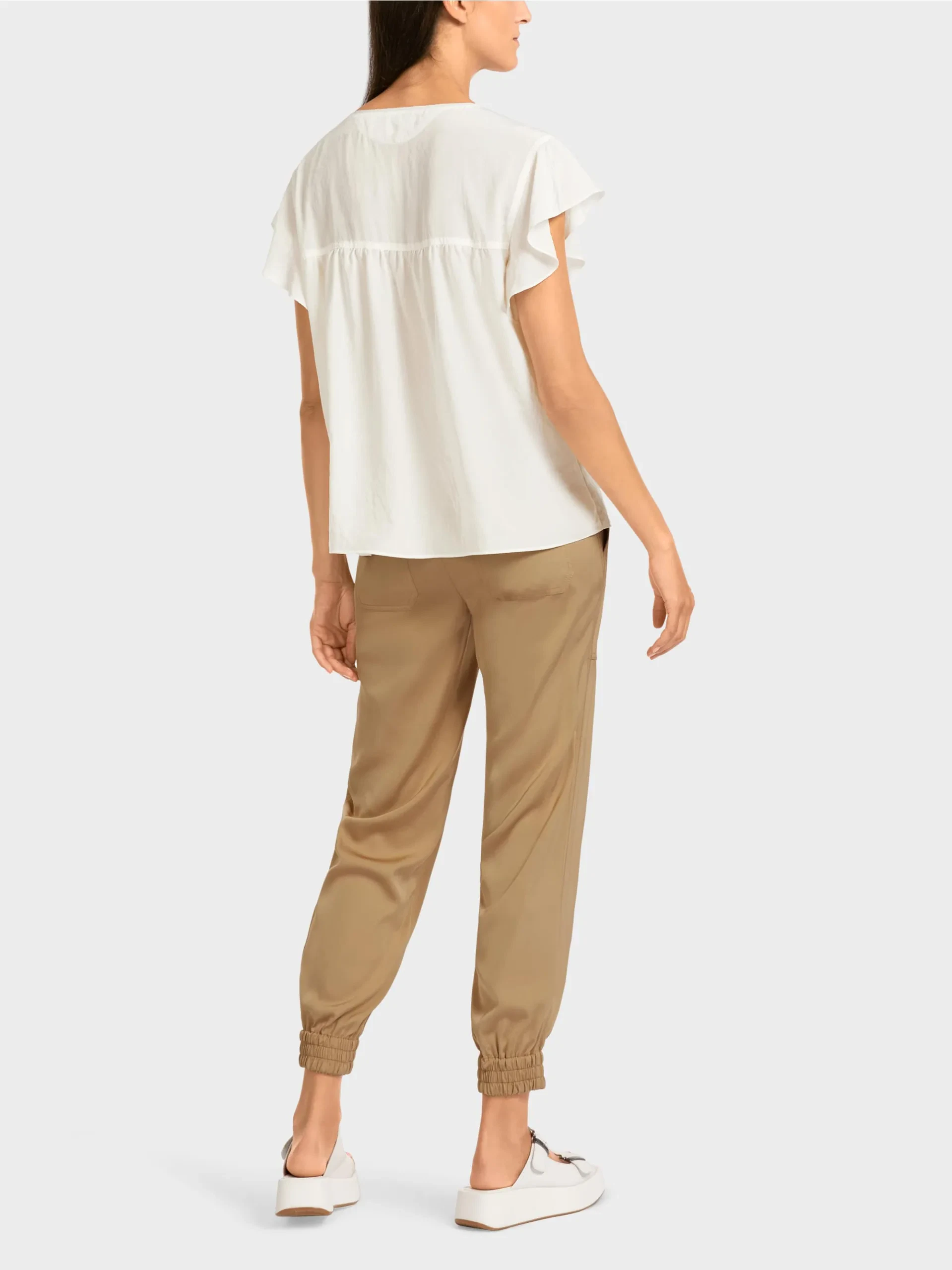 Marc Cain Sports bluse i råhvid - Billede 2