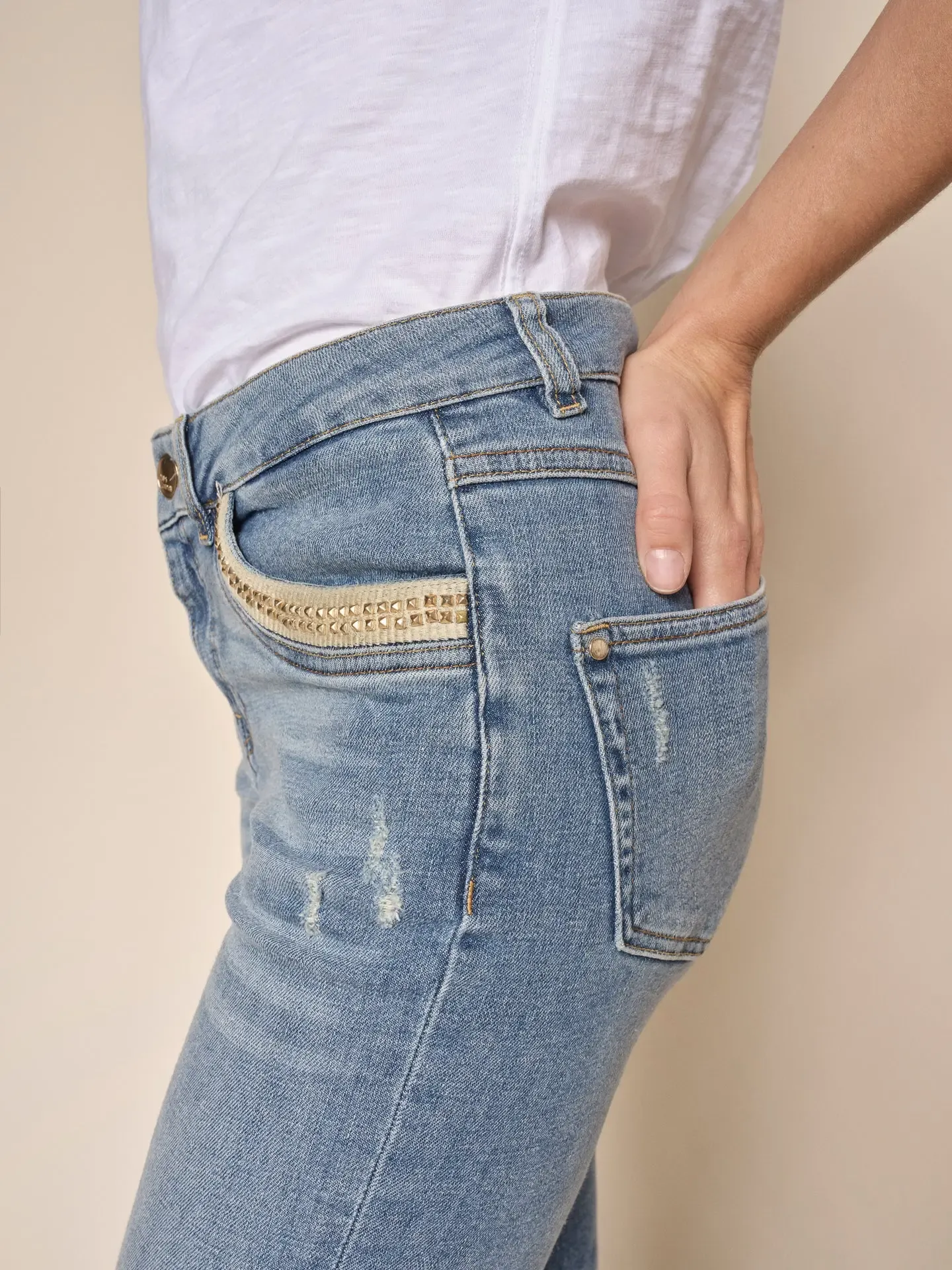 Mos Mosh Bradford Ave Jeans - Billede 2