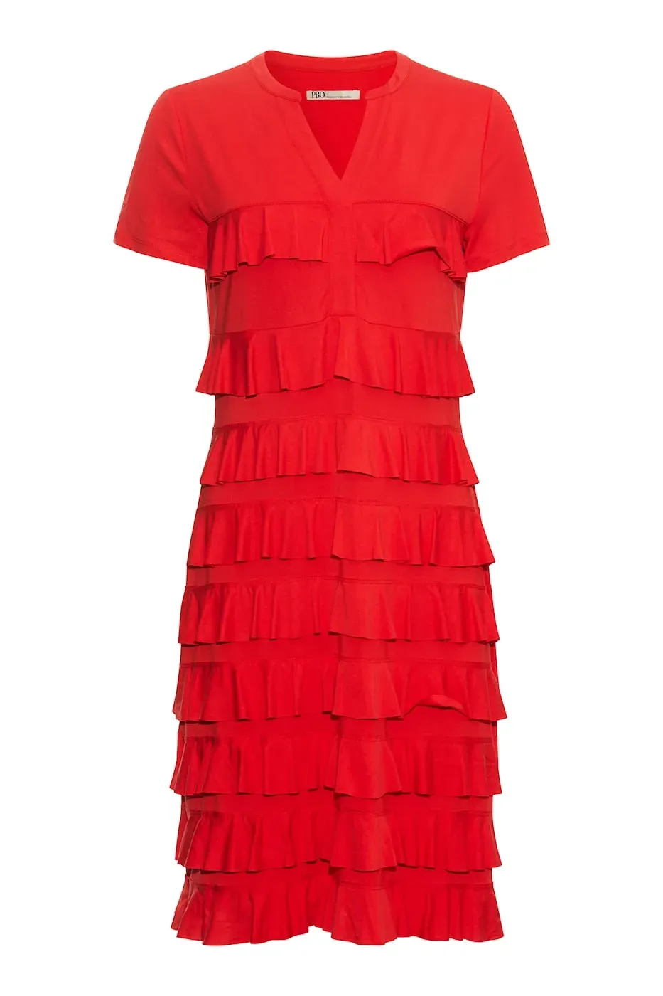 PBO Jolaf kjole i rød - Billede 2