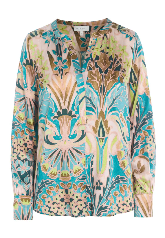 Dea Kudibal Kay bluse Palazzo Eucalyptus - Billede 4