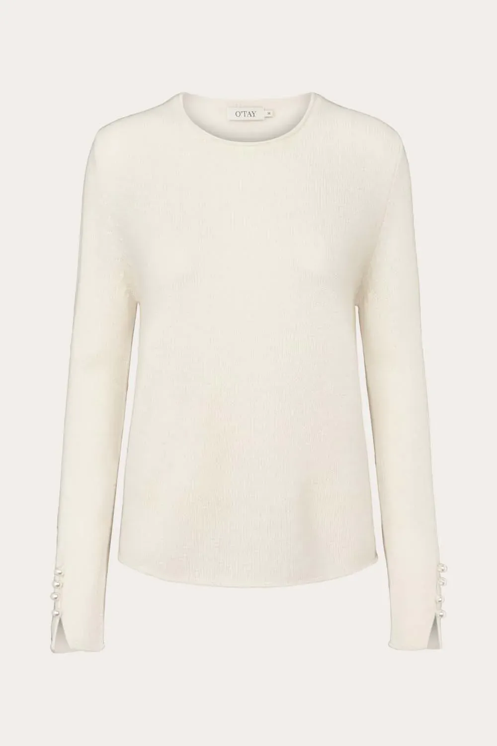 O`TAY Abbelone Cashmere strik Off White - Billede 2