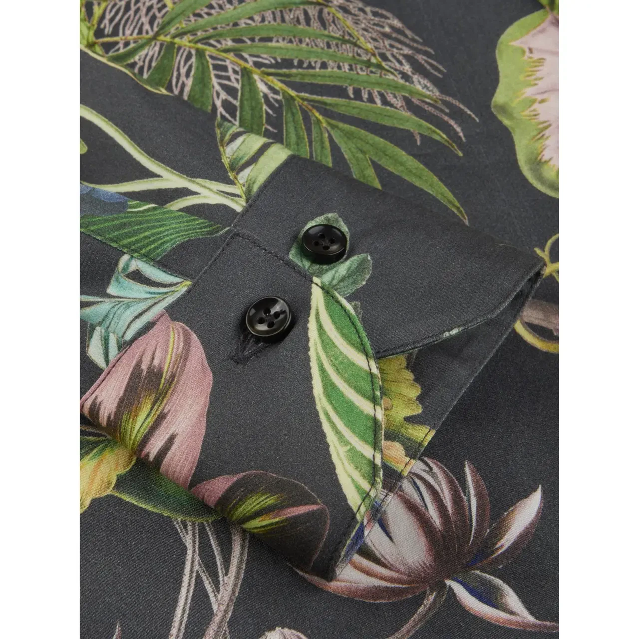 Stenstrøms Sofie Green Patterned Shirt - Billede 4