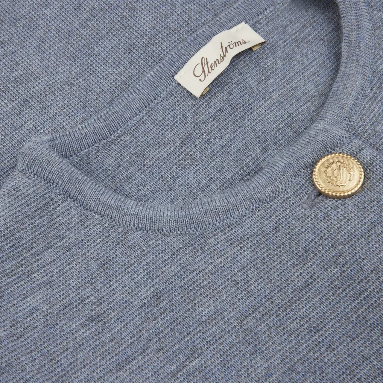 Stenstrøms Stina Blue Merino Cardigan - Billede 3