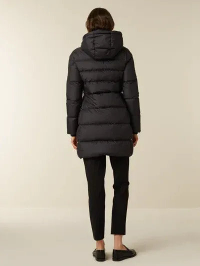 Beaumont dunfrakke Layla – Black 1