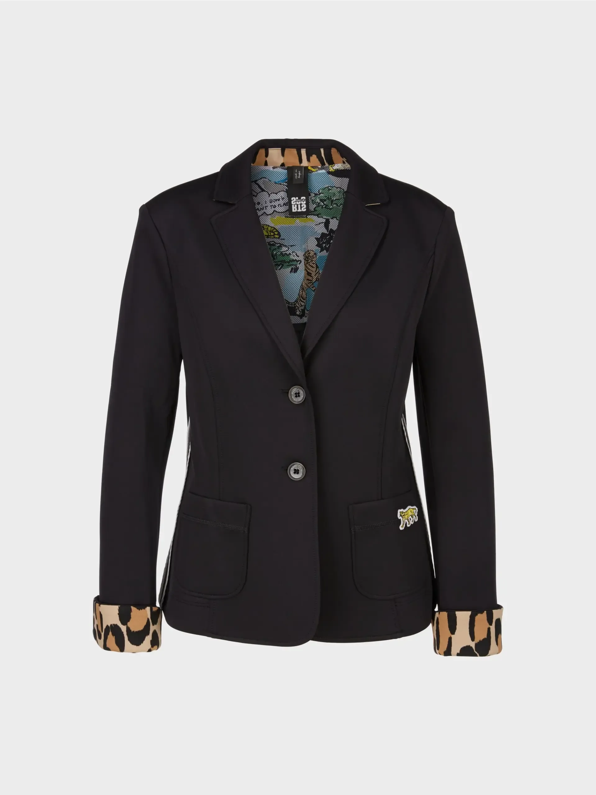 Marc Cain Sports taljeret blazer i sort - Billede 5