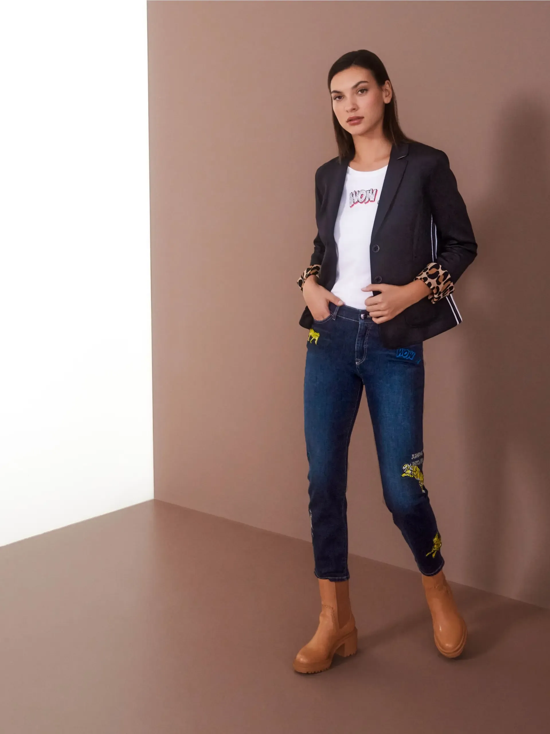 Marc Cain Sports taljeret blazer i sort - Billede 6