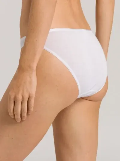 Hanro Cotton Seamless trusse i hvid 1 jpg