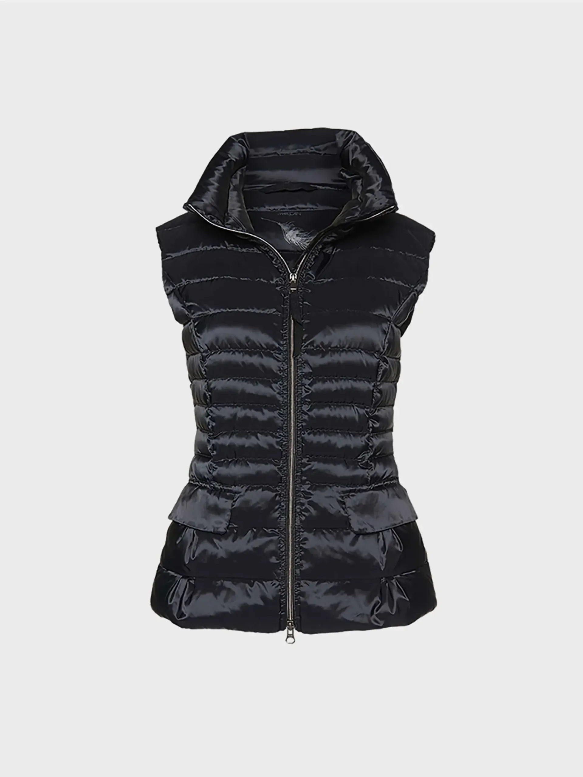 Marc Cain Essentials Quiltet vest med dunfoer - Billede 5
