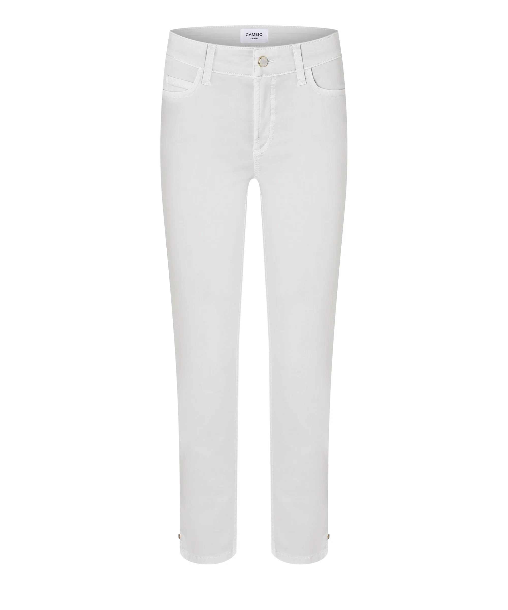 Cambio Piper short i lyse grå