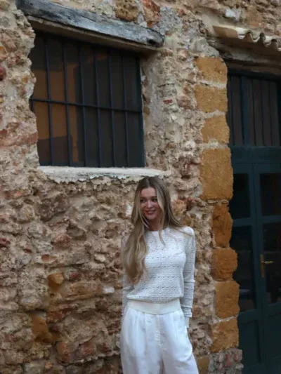 OTAY Frankie Blouse Off White