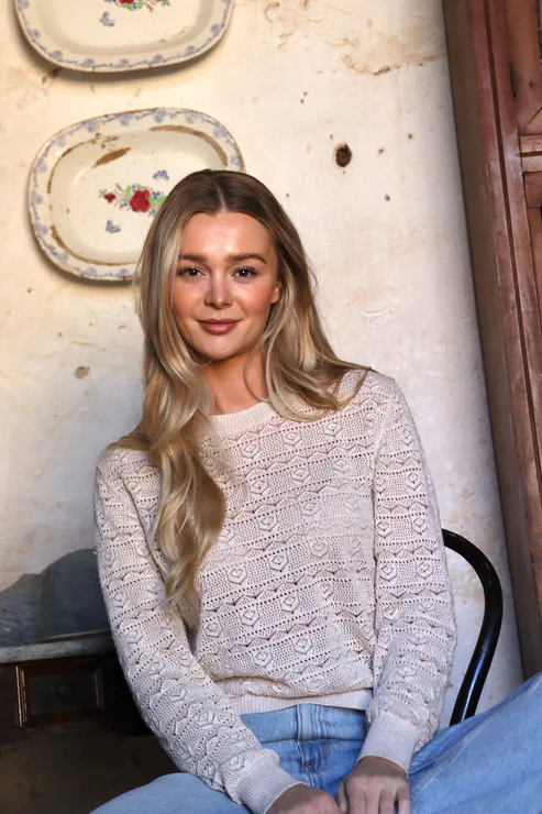 O`TAY Frankie Blouse - Tallow