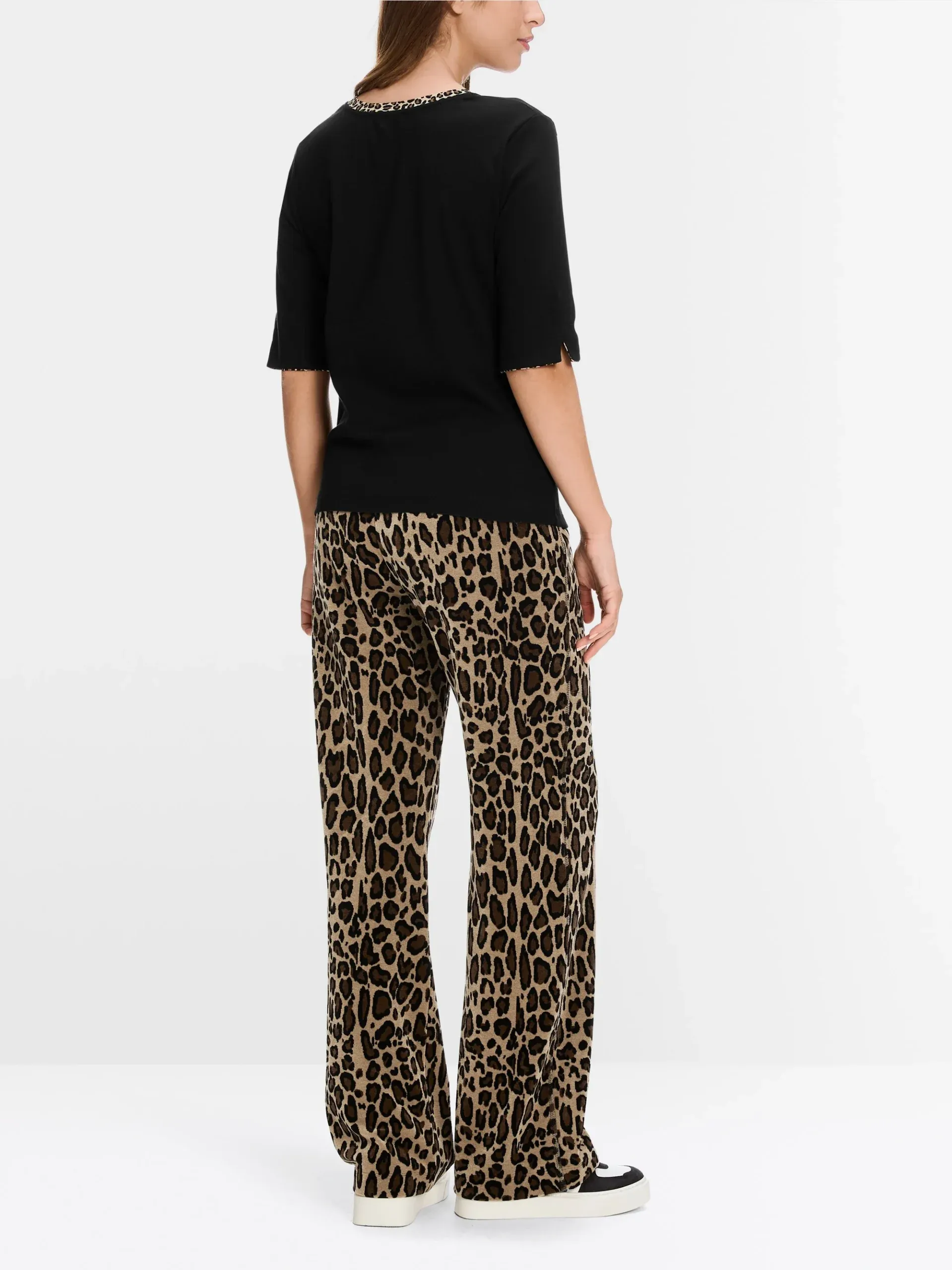 Marc Cain Sports T-shirt - sort - Billede 2