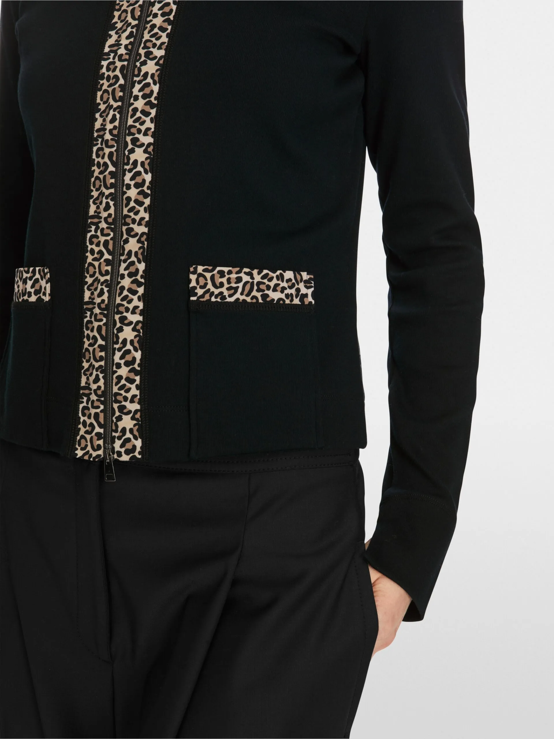 Marc Cain Sports cardigan - sort - Billede 4