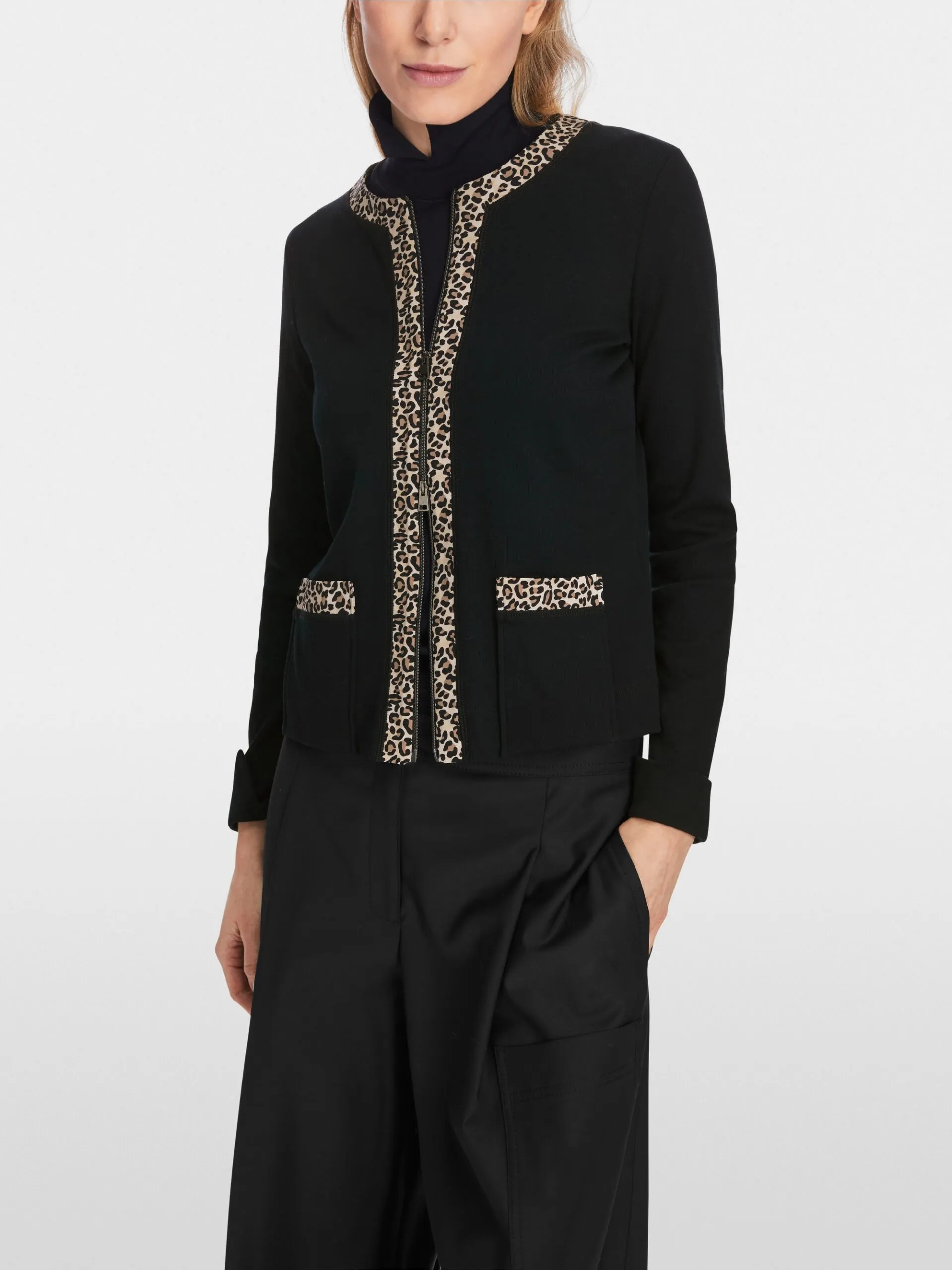 Marc Cain Sports cardigan - sort - Billede 5