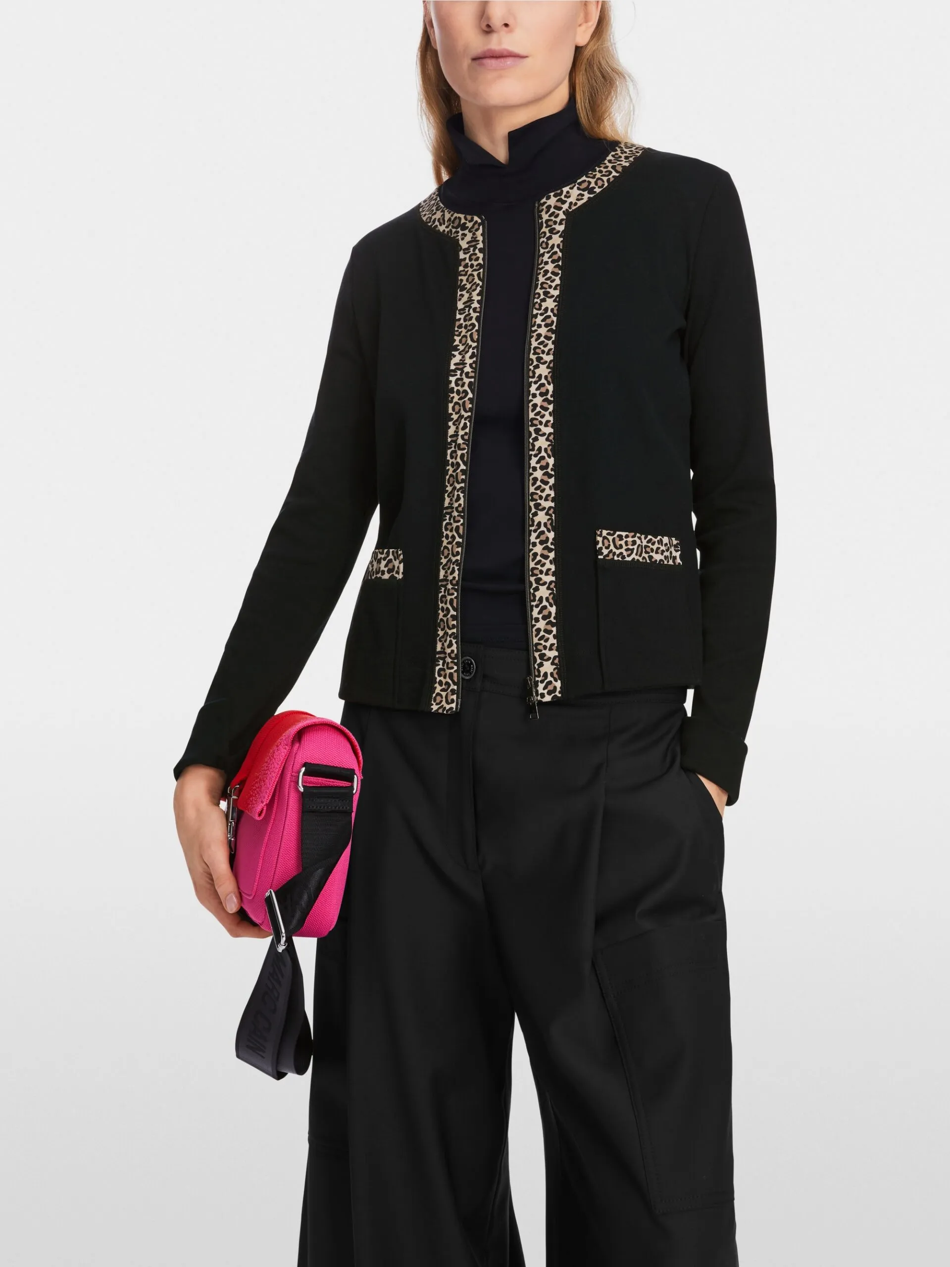 Marc Cain Sports cardigan - sort - Billede 6