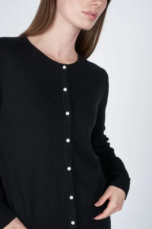 O`TAY Victoria Cardigan - Black - Billede 3