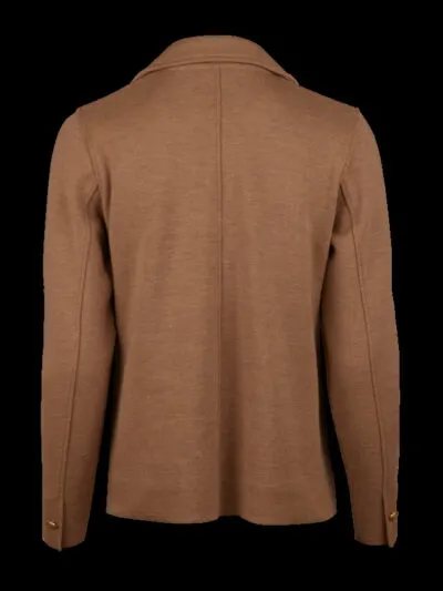 Stenstroems Dea Lys beige cardigan i merinould 1