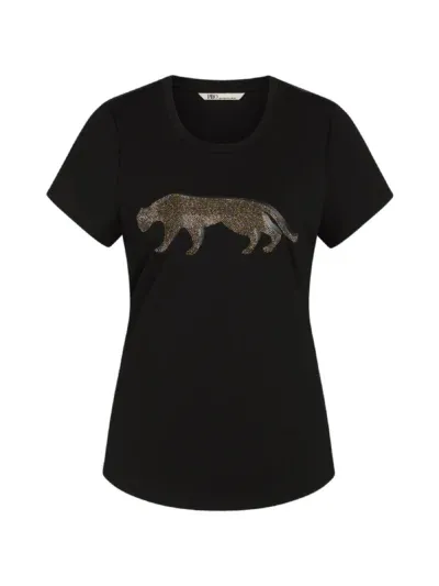 PBO Jaguar T shirt Sort