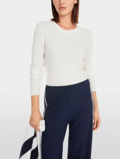 Marc Cain Sports Fitted sweater Rethink Together