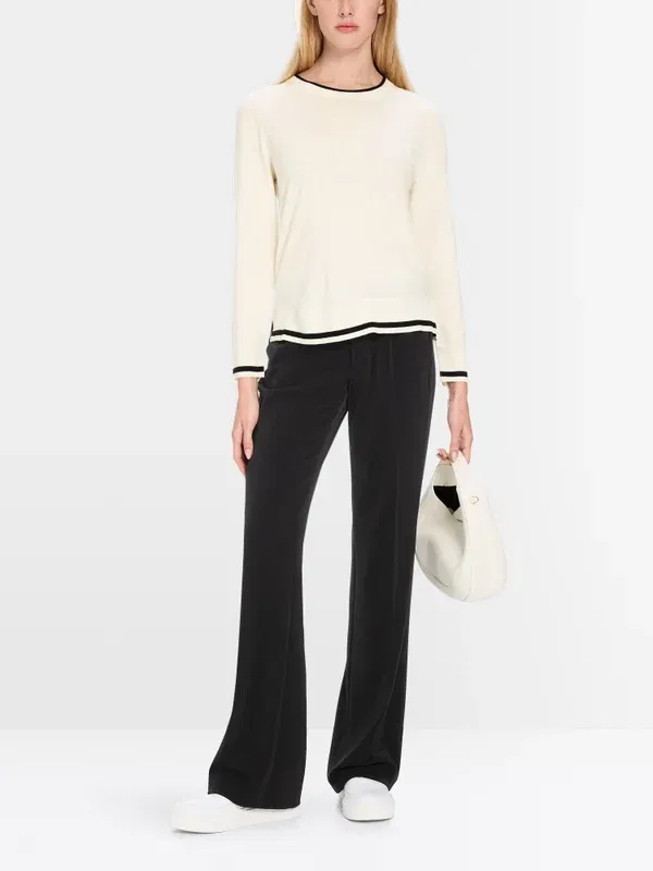 Marc Cain Sports Rethink Together sweater med rund hals - Billede 2