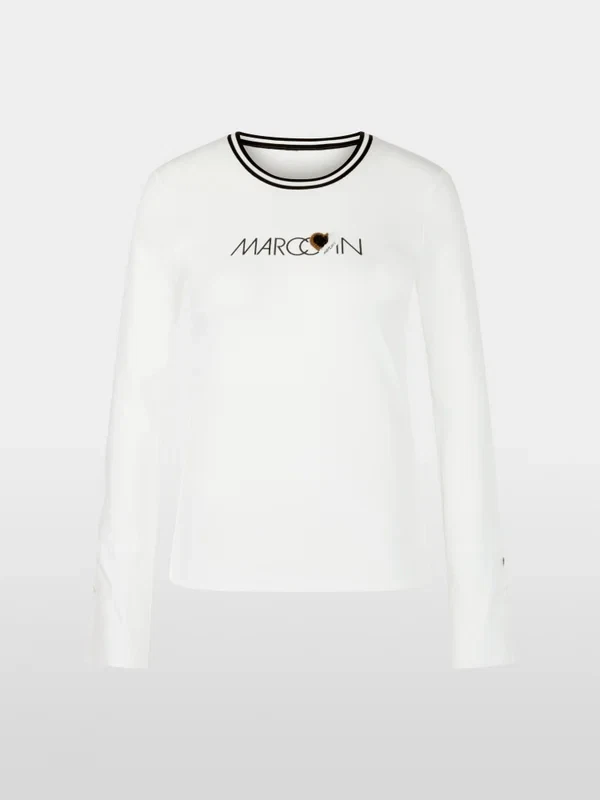 Marc Cain Sports langærmet i bomuldsrib - Billede 2