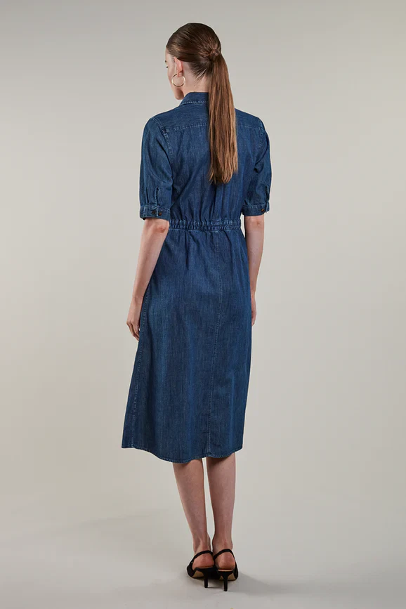 Stenstrøms Jolene cargokjole - mørkeblå - Billede 2