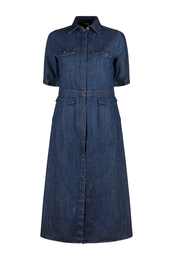 Stenstrøms Jolene cargokjole - mørkeblå - Billede 7