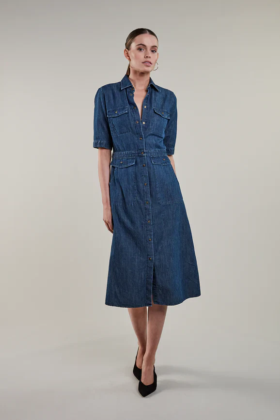 Stenstrøms Jolene cargokjole - mørkeblå