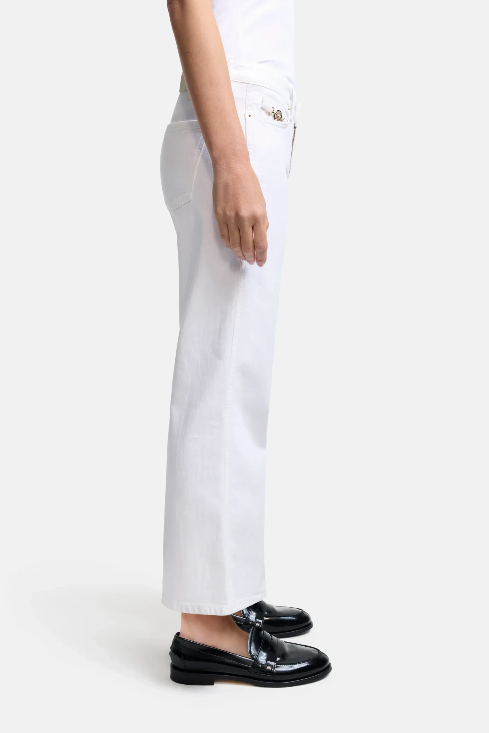 Cambio bukser model Francesca - hvid - Billede 2