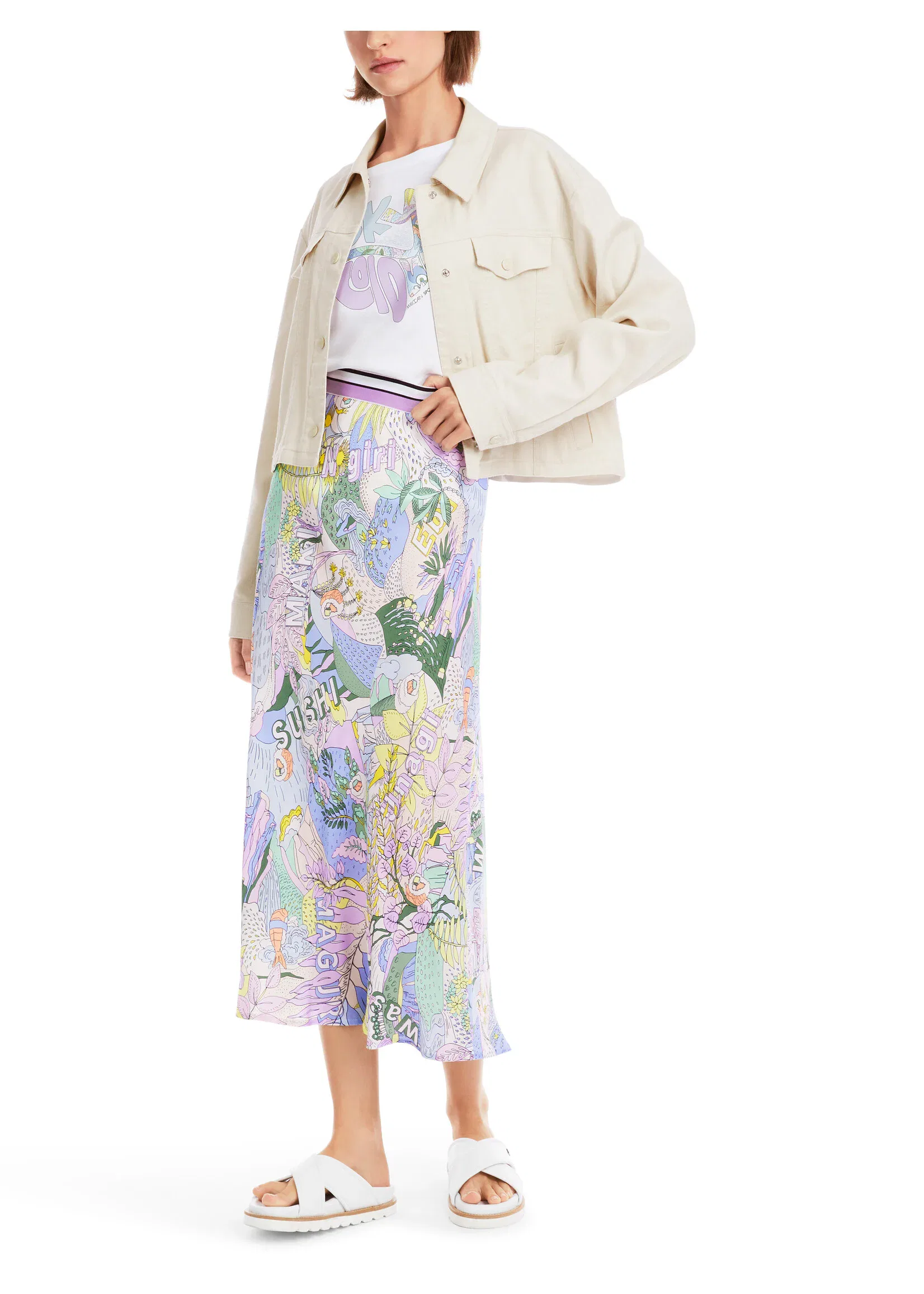 Marc Cain Sports Sushi-Rock Rethink Together nederdel - Billede 2