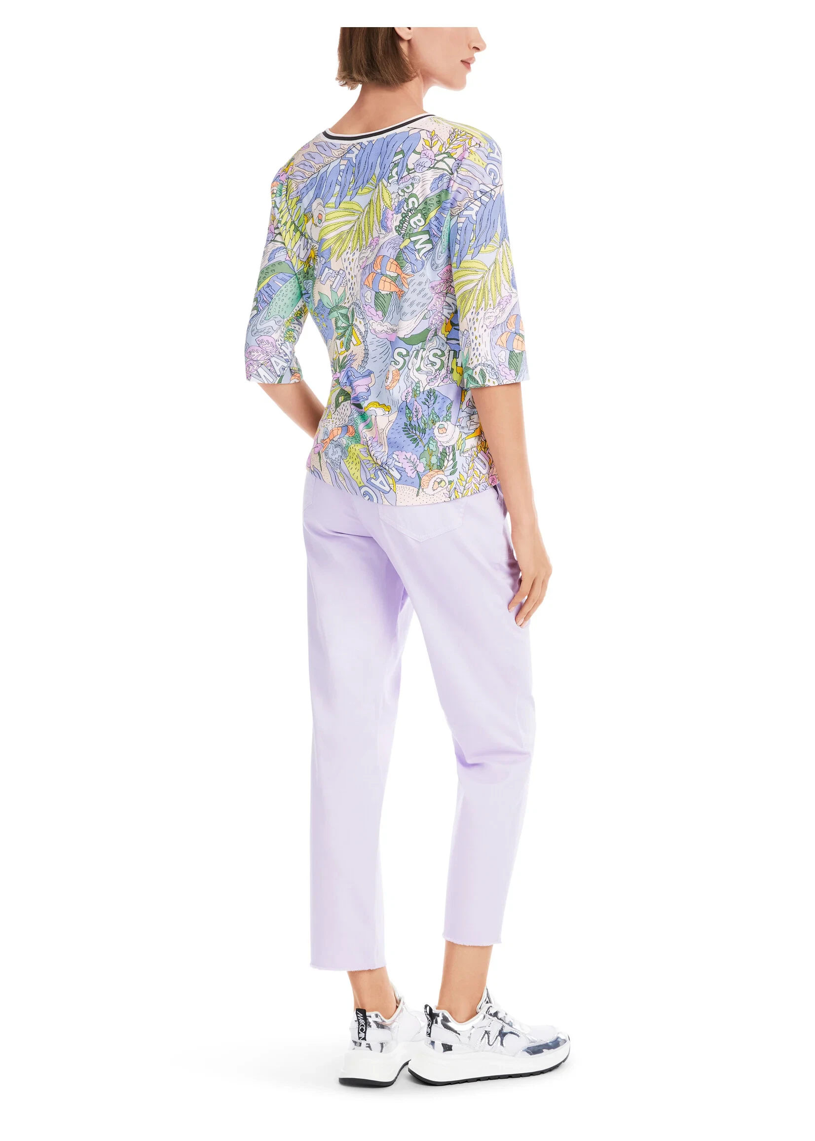 Marc Cain Sports Sushi-Rock Rethink Together t-shirt - Billede 3