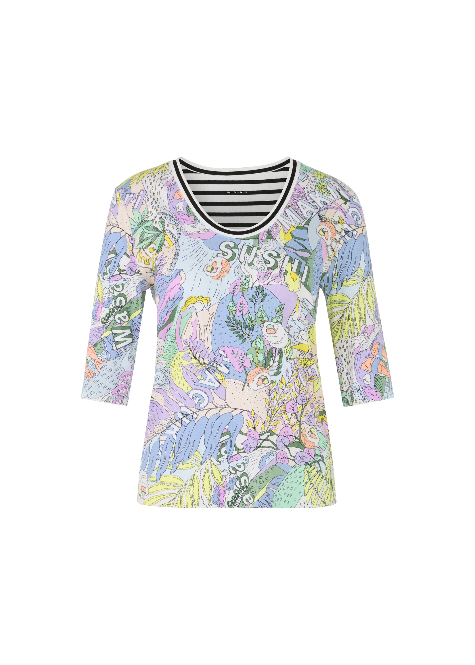 Marc Cain Sports Sushi-Rock Rethink Together t-shirt