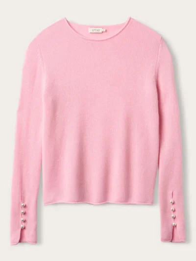 O'TAY Abbelone Sweater - lyserød