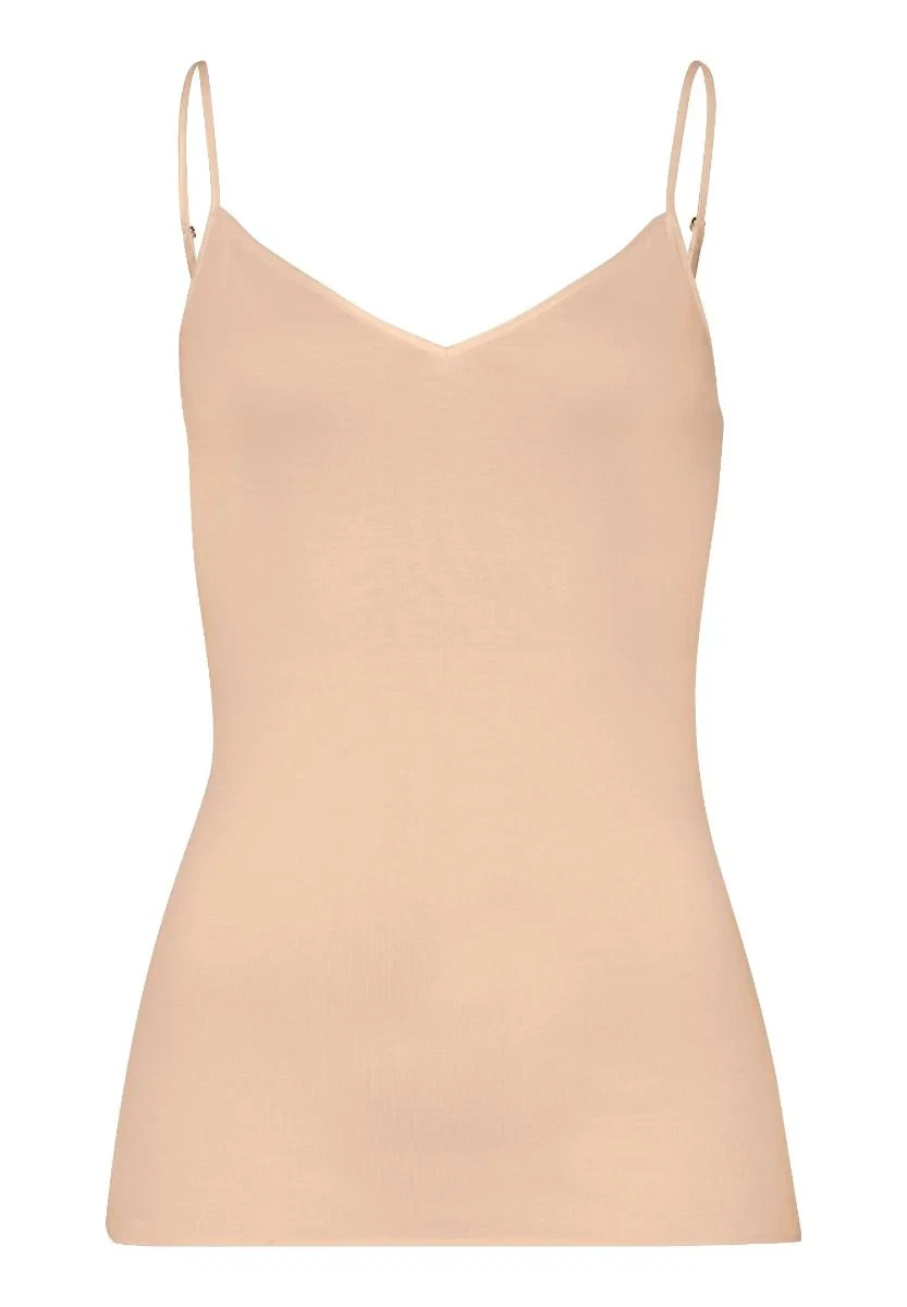 Hanro Cotton Seamless top i beige - Billede 4