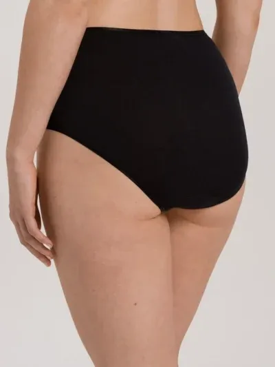 Hanro Cotton Seamless trusse full brief i sort 1 1