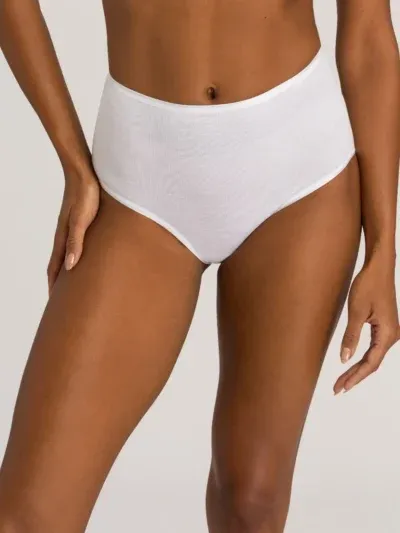 Hanro Cotton Seamless trusse full brief i sort