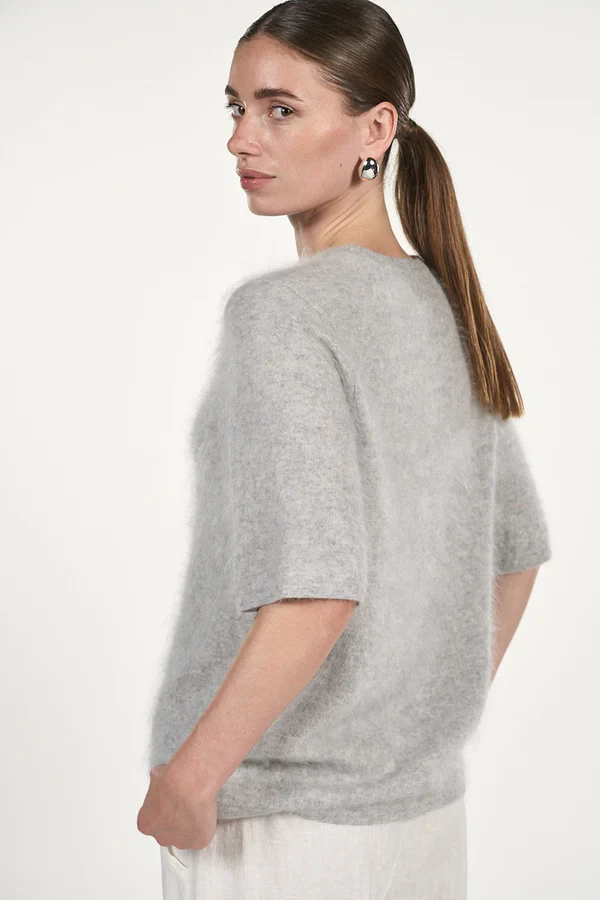 O'TAY Izzie t-shirt - grå - Billede 4