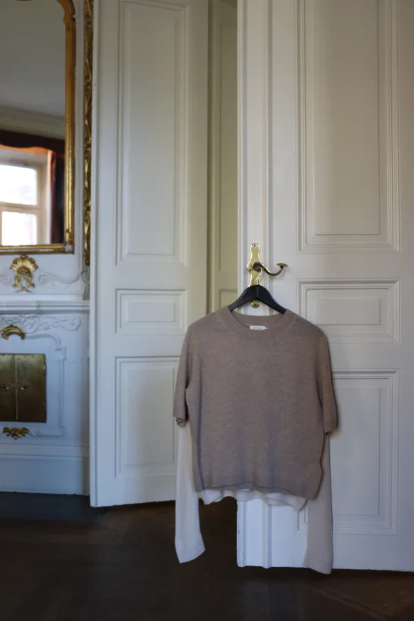 O'TAY Laura t-shirt - sand - Billede 3