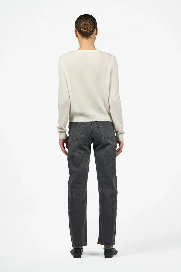 O'TAY Victoria cardigan - råhvid - Billede 2