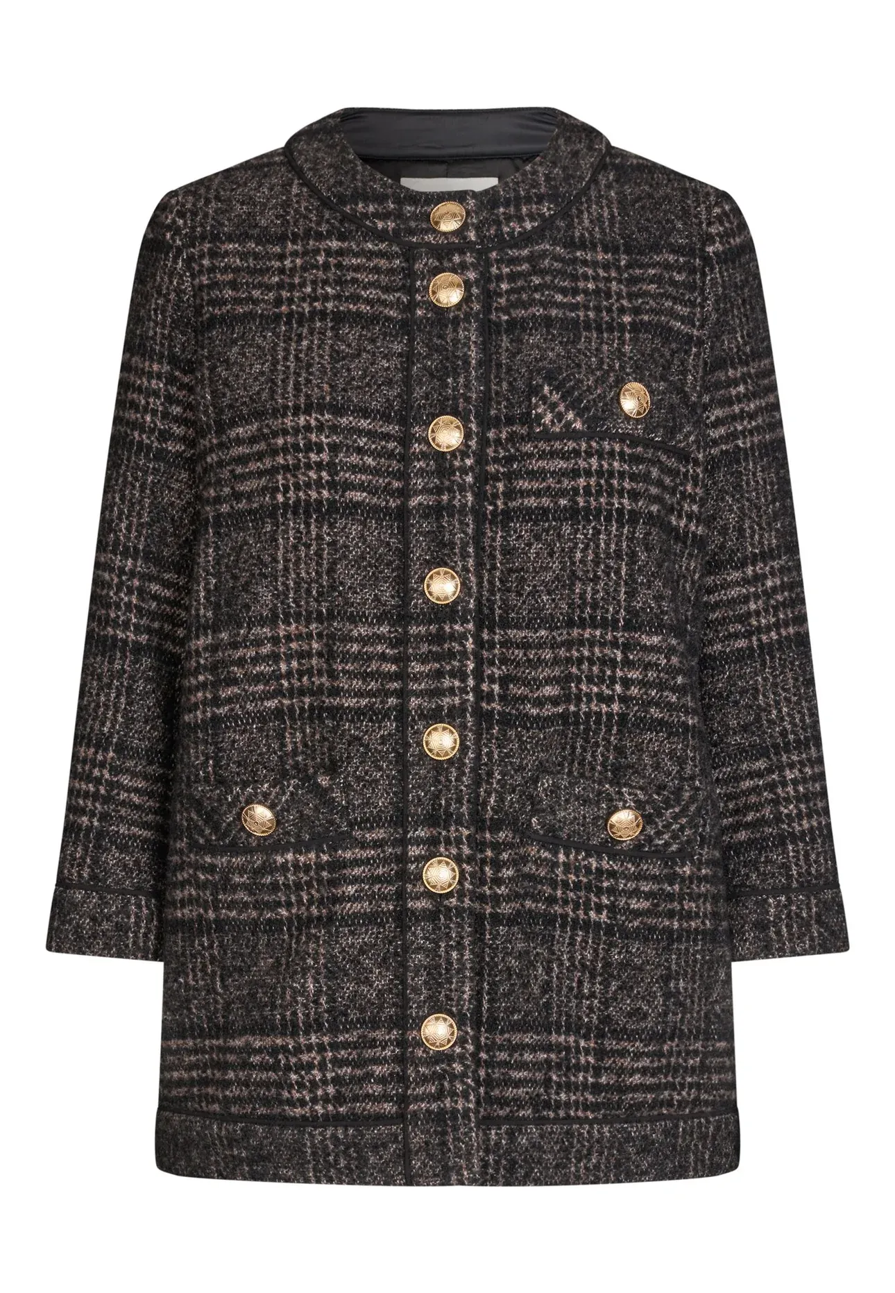 Dea Kudibal Aisha jakke- Black Check